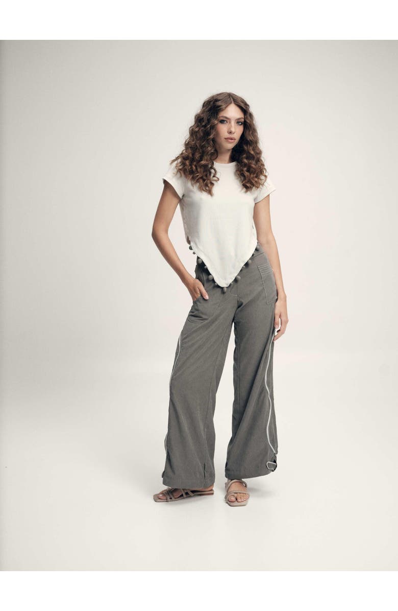 Zierra Leona Ave T-shirt, Alternate, color, Grey