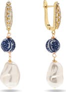 EYE CANDY LOS ANGELES Viviana Imitation Pearl Drop Earrings