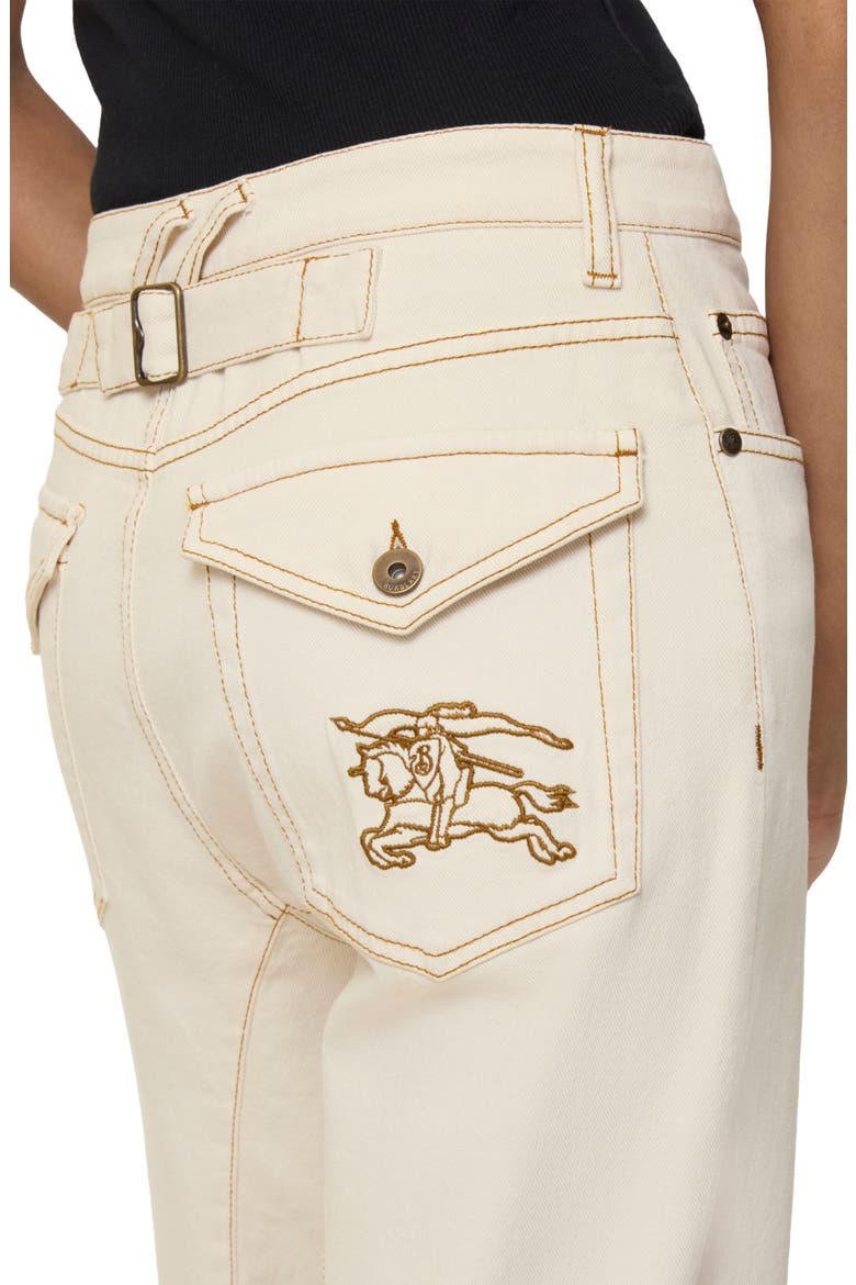 Donella High Waist Bootcut Jeans, Alternate, color, CERAMIC WHITE