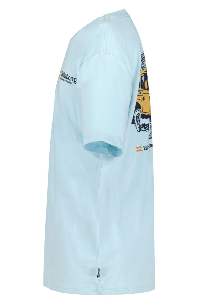 Billabong Kids' Boys Make Tracks Graphic T-Shirt, Alternate, color, Dusty Blue