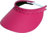 Glove It Crystal Bling Coil Womens Visor