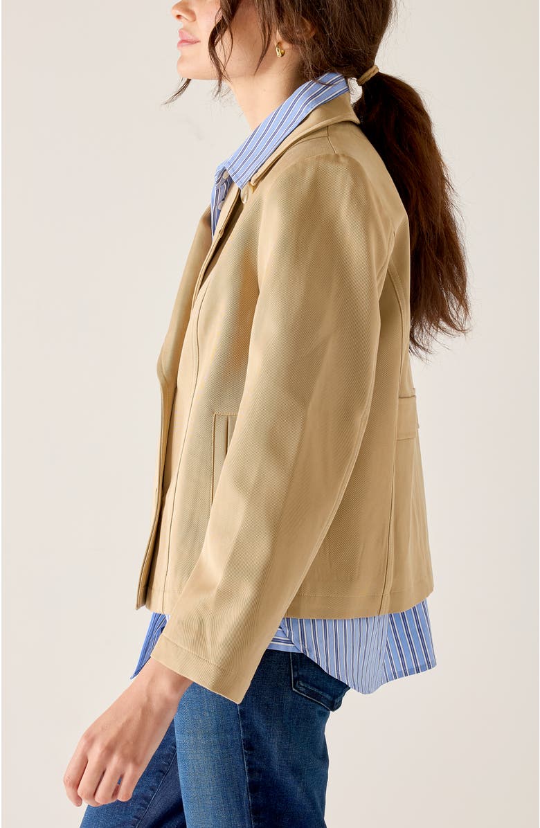 Voyageur by MERSEA Sailor Peacoat, Alternate, color, Classic Khaki