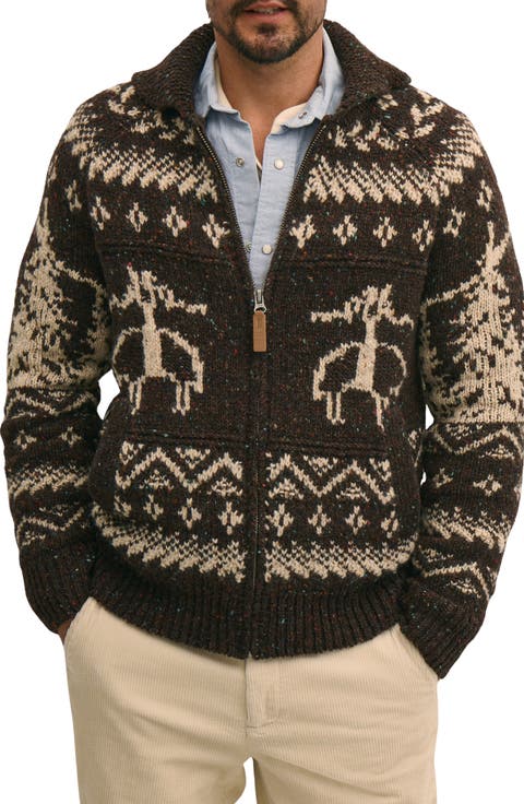 Donegal Fair Isle Wool Sweater