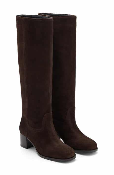 Suede Tall Boot