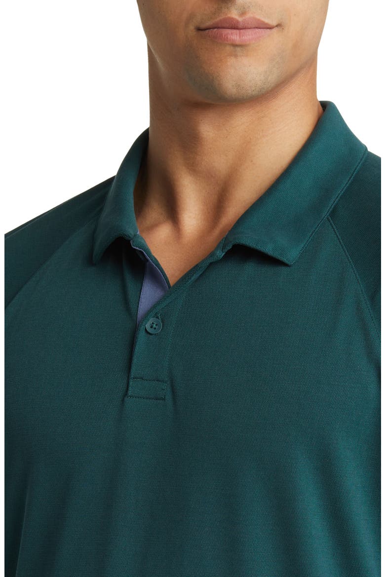 Ace Piqué Performance Golf Polo, Alternate, color, GREEN PONDEROSA