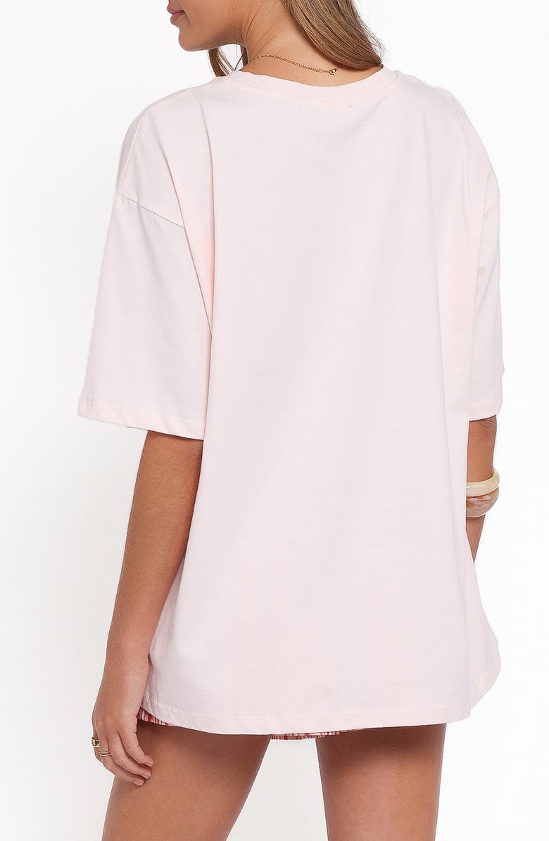 Petal & Pup Caffe Dei Fiori Oversize Cotton Graphic T-Shirt, Alternate, color, 