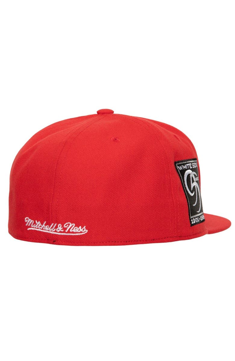 Mitchell & Ness Men's Mitchell & Ness Red/ Chicago White Sox Bases Loaded Fitted Hat, Alternate, color, Red