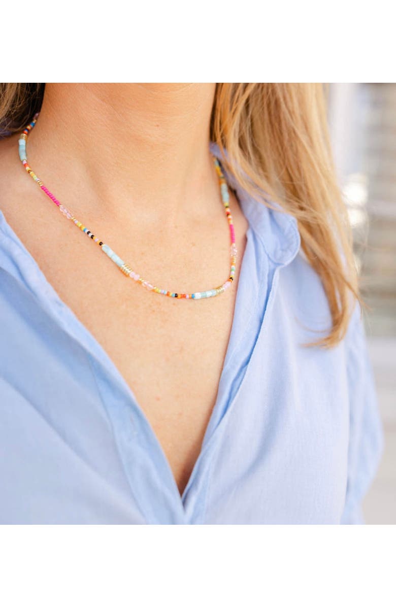 Erin McDermott Jewelry Mediterranean Mindset Necklace, Alternate, color, Multi