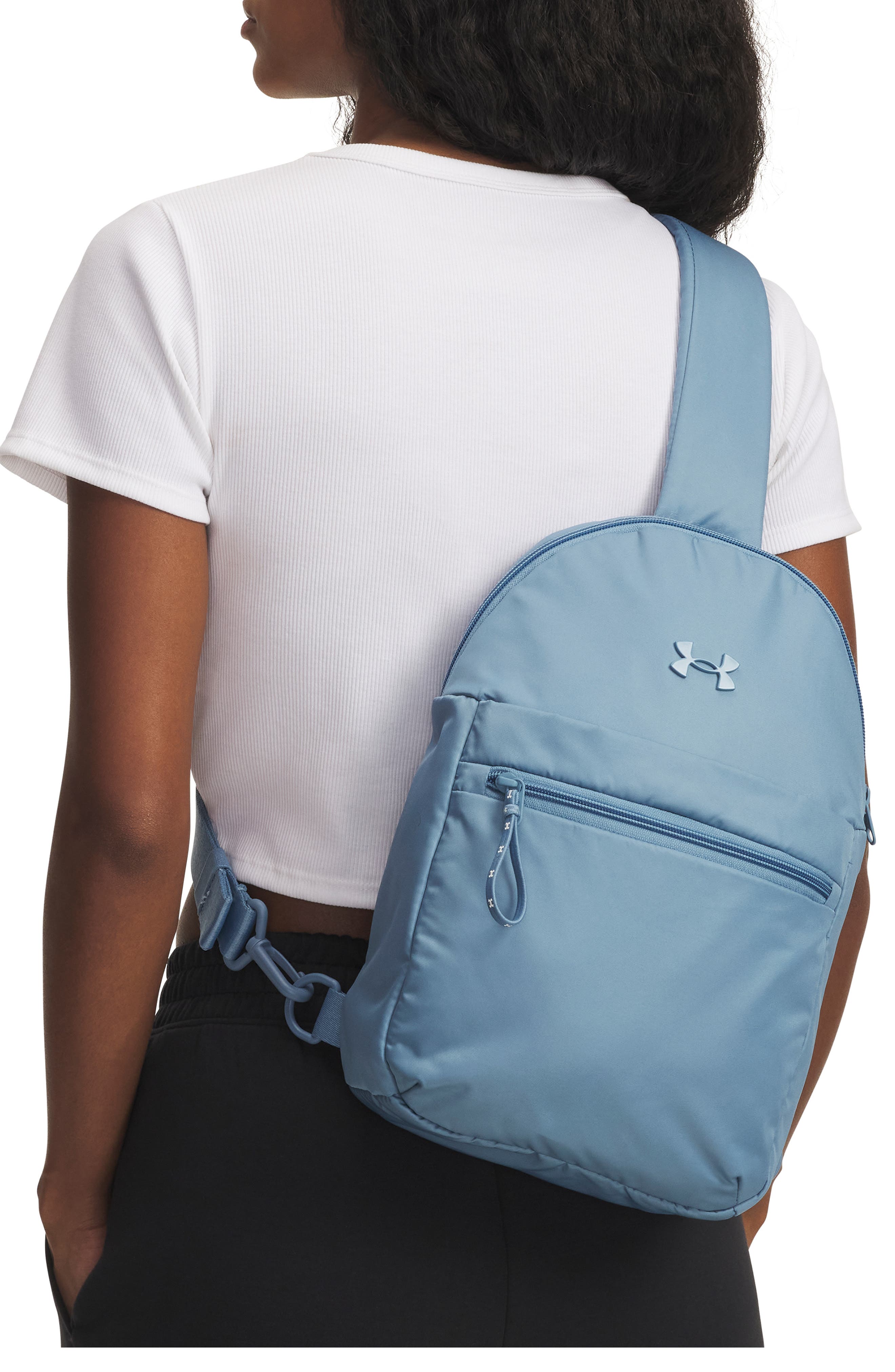 Under Armour Studio Sling Bag, Alternate, color, Blue Smoke / / Blue Smoke