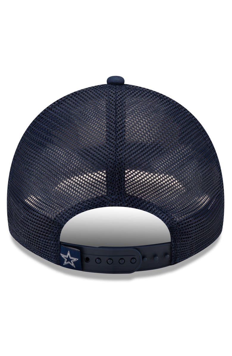 New Era Men's New Era Navy Dallas Cowboys Game Day 9TWENTY Adjustable Trucker Hat, Alternate, color, Navy