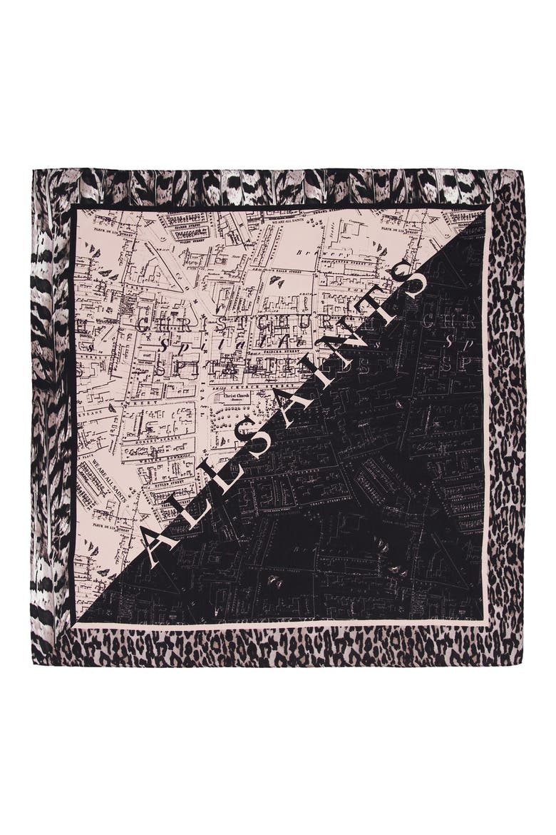 Spitalfields Spice Scarf, Alternate, color, BLUSH
