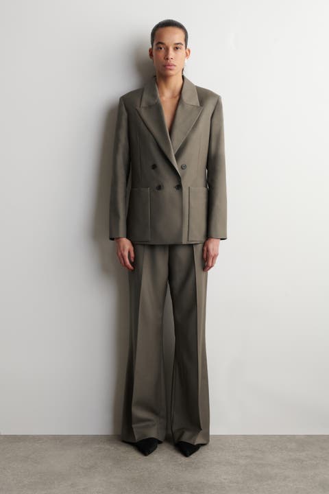 Tailored Wool-twill Bootcut Trousers