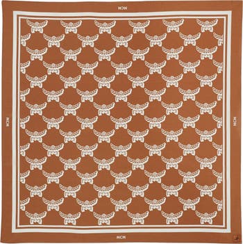 Lauretos Monogram Bandana Scarf