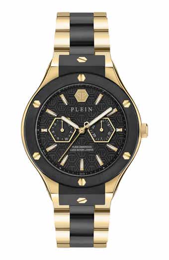 Plein Underdog Multifunction Quartz Bracelet Watch, 44mm