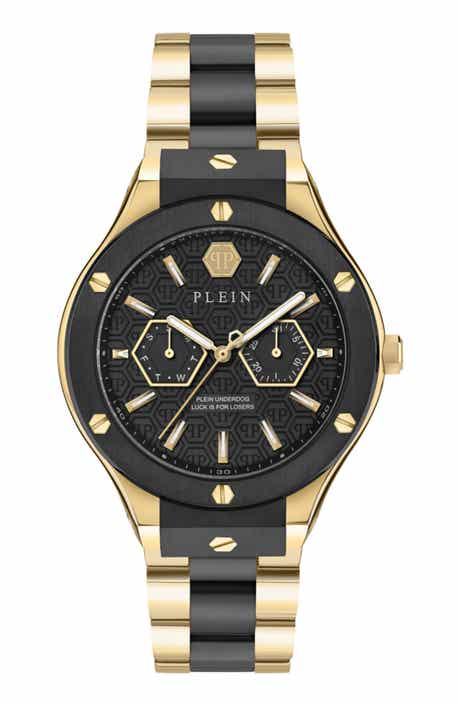 Plein Underdog Multifunction Quartz Bracelet Watch, 44mm