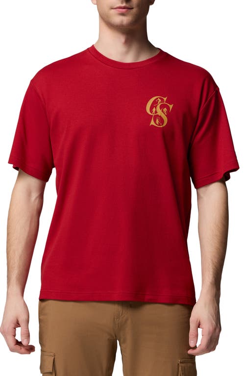 Columbia Csc Heritage Graphic T-shirt In Red