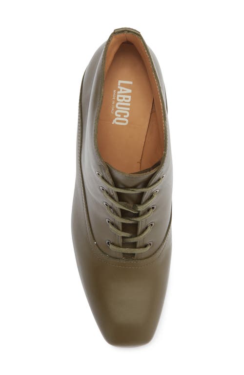 Labucq Jil Leather Boot In Gray