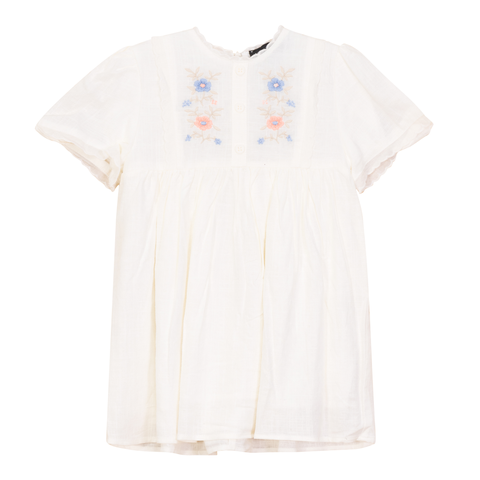 Cape Dress with Cotton Lace (Toddler, Little Kid & Big Kid)