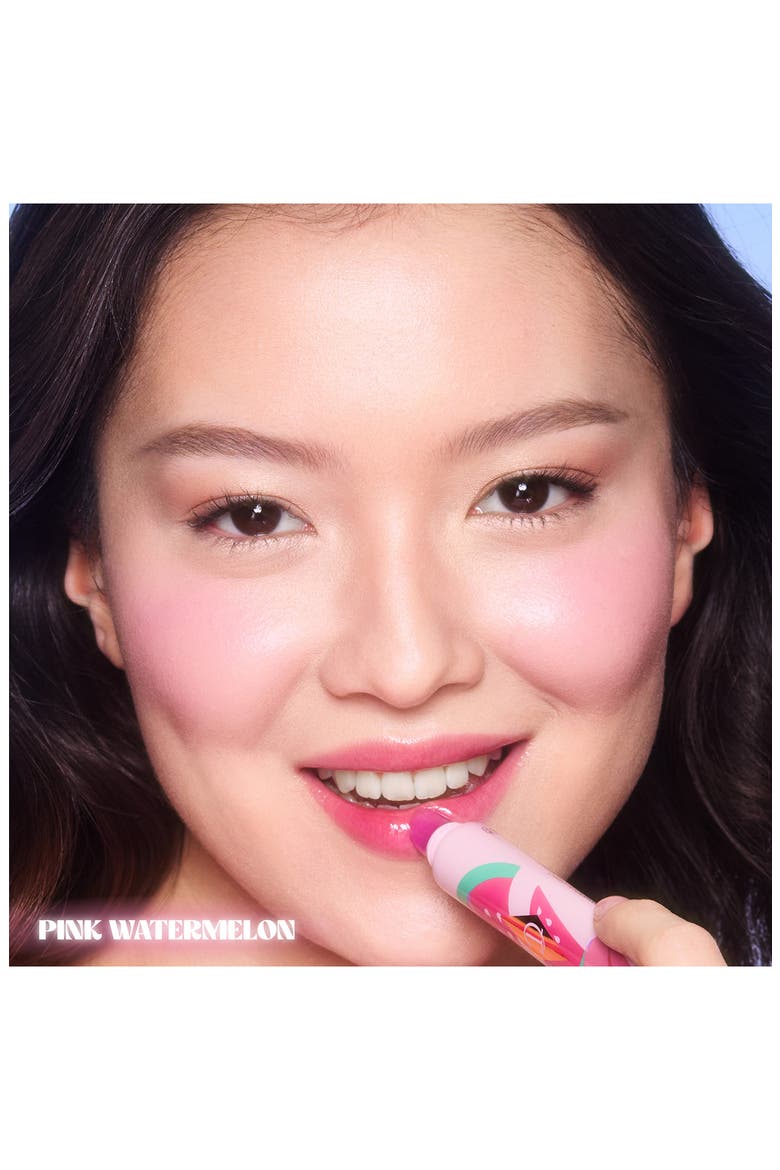 Unreal Lips Healthy Glow Nectar Nourishing Lip Oil with Hyaluronic Acid and Vitamin E, Alternate, color, PINK WATERMELON