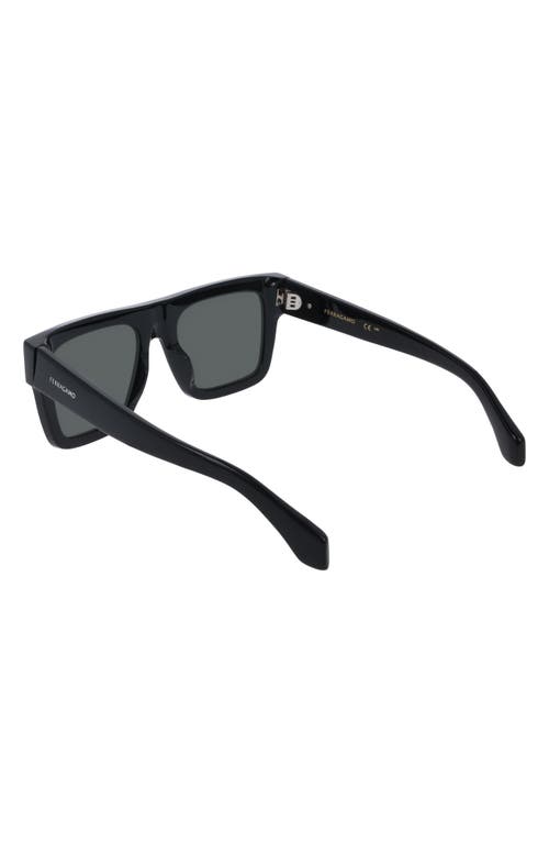 Ferragamo Herren Sonnenbrillen In Black