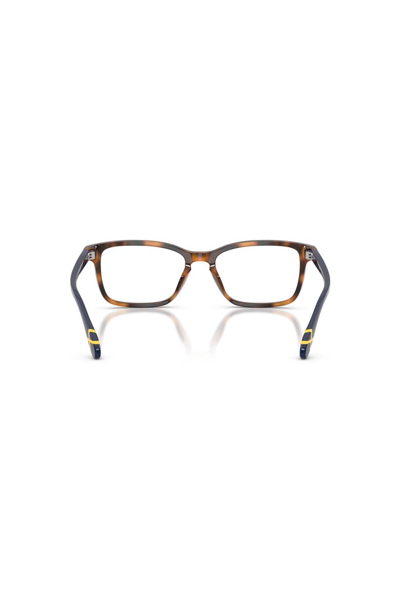 56mm Rectangle optical glasses, Alternate, color, Tortoise