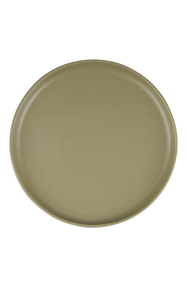 Stone Lain Tom Stoneware 4-Piece Salad Plate Set, Alternate, color, Olive