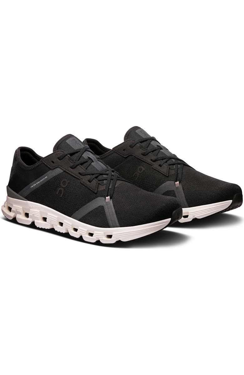 On Cloud X 4 AD Athletic Shoe, Main, color, Black/ Asphalt