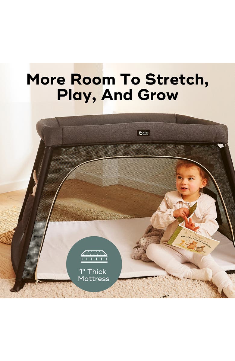 Babymoov Moov and Comfy 3-in-1 Travel Crib and Playard, Alternate, color, 