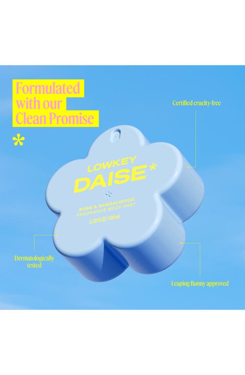 Daise Lowkey  Fragrance Body Mist