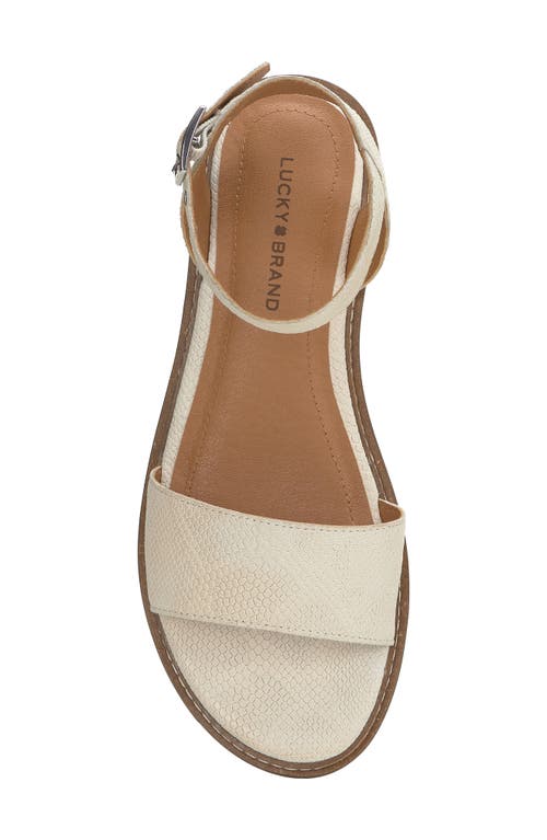 Lucky Brand Kimaya Sandal In Neutral