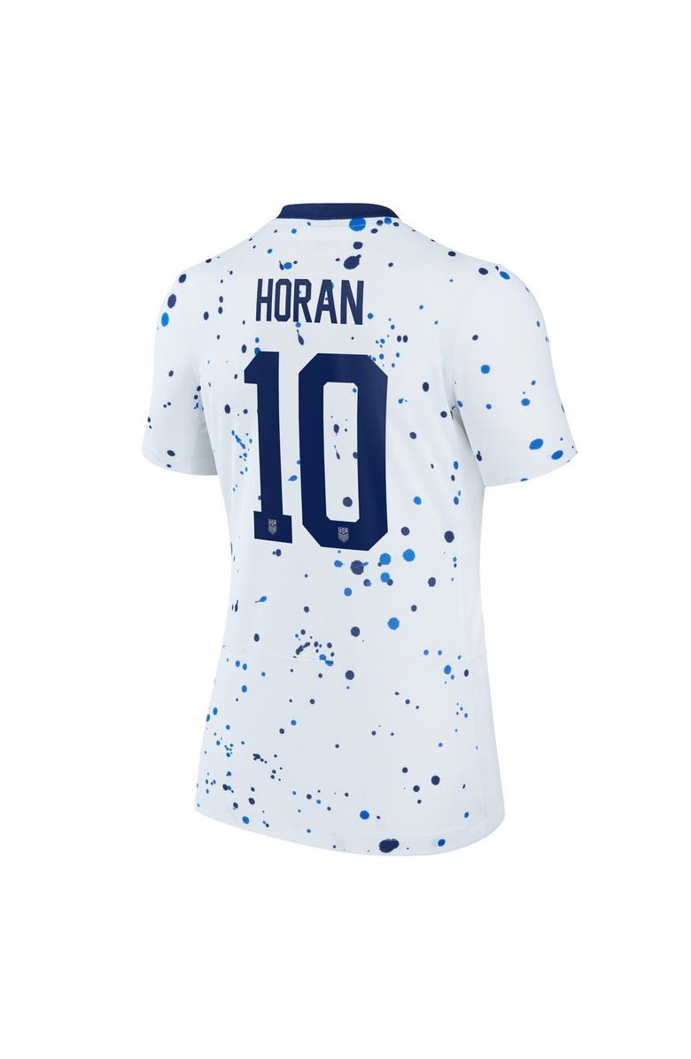 Nike Women's Nike Lindsey Horan White USWNT 2023 Home Replica Jersey, Alternate, color,