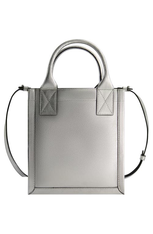 Fred By Fred Segal Smooth Metallic Leather Tote Bag