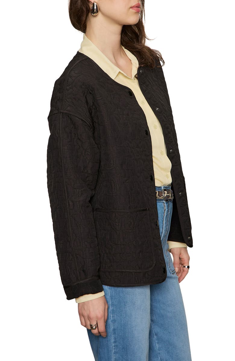 Sanctuary Transit Quilted Liner Jacket, Alternate, color, Black