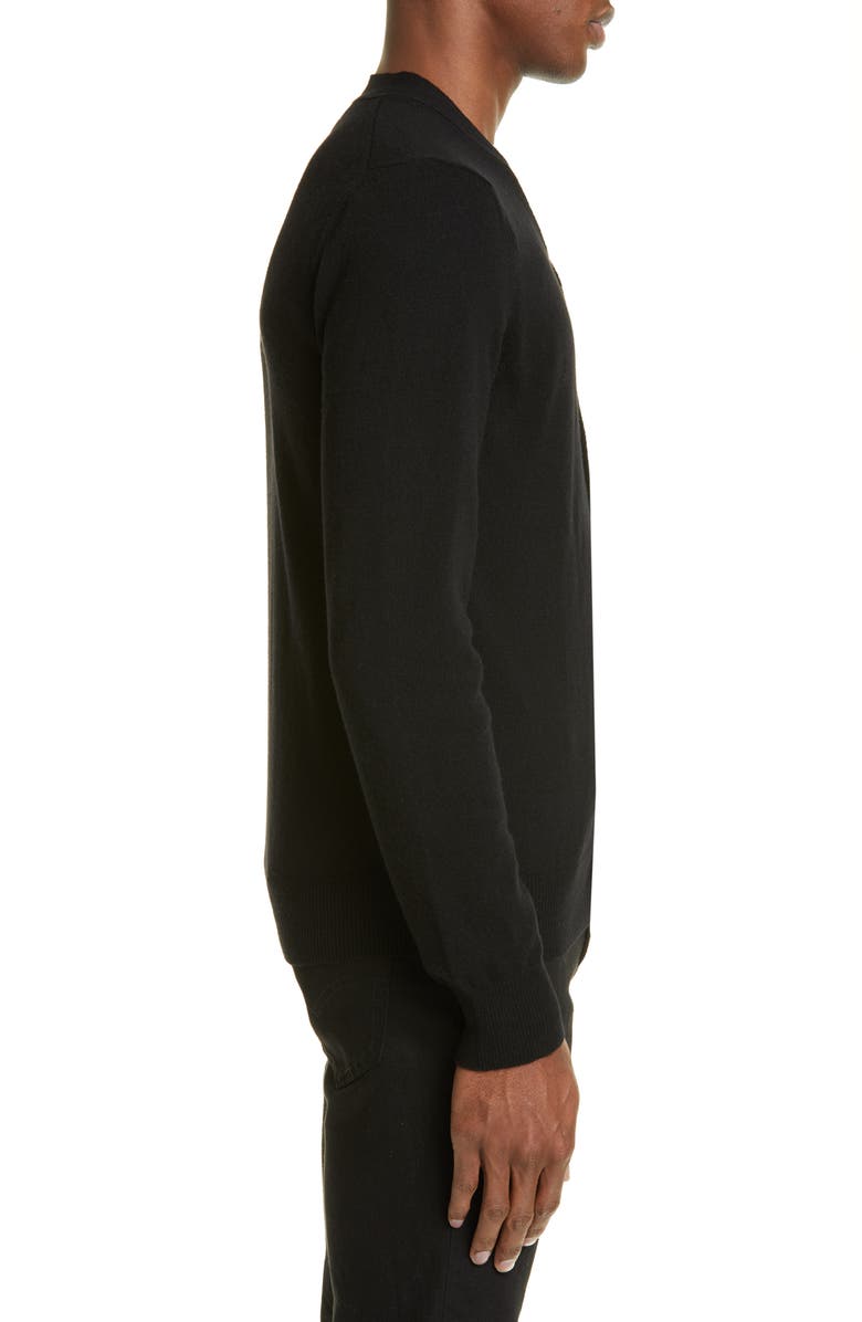 Comme des Garçons PLAY Wool Cardigan, Alternate, color, 