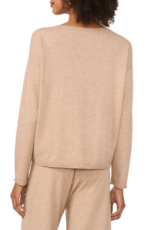 Vince Camuto Crewneck Sweater In Nude