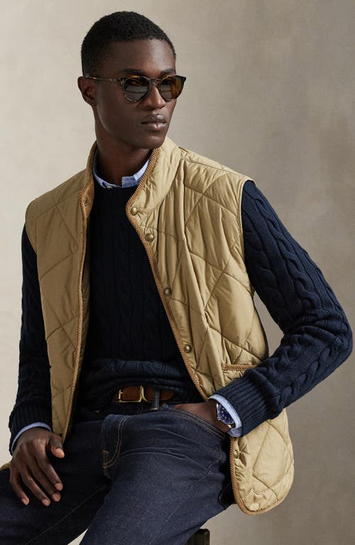 Polo Ralph Lauren The Hurston Water Repellent Quilted Utility Vest In Multi