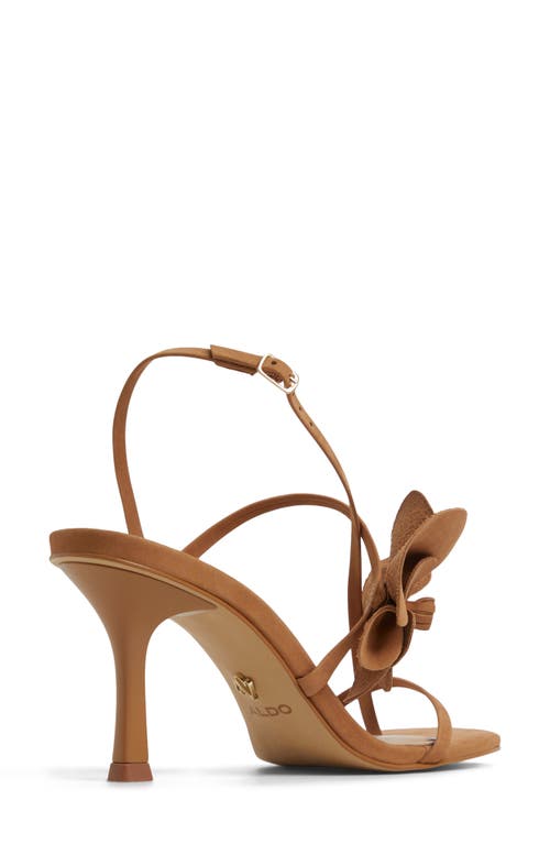 Aldo Sandflower Slingback Sandal In Light Brown