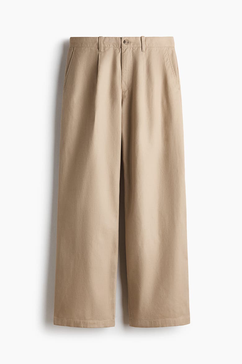 Loose-Fit Chinos, Alternate, color, Beige