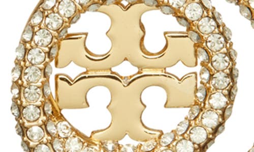 Tory Burch Women's Double Ring Stud Earrings Gold In Gold