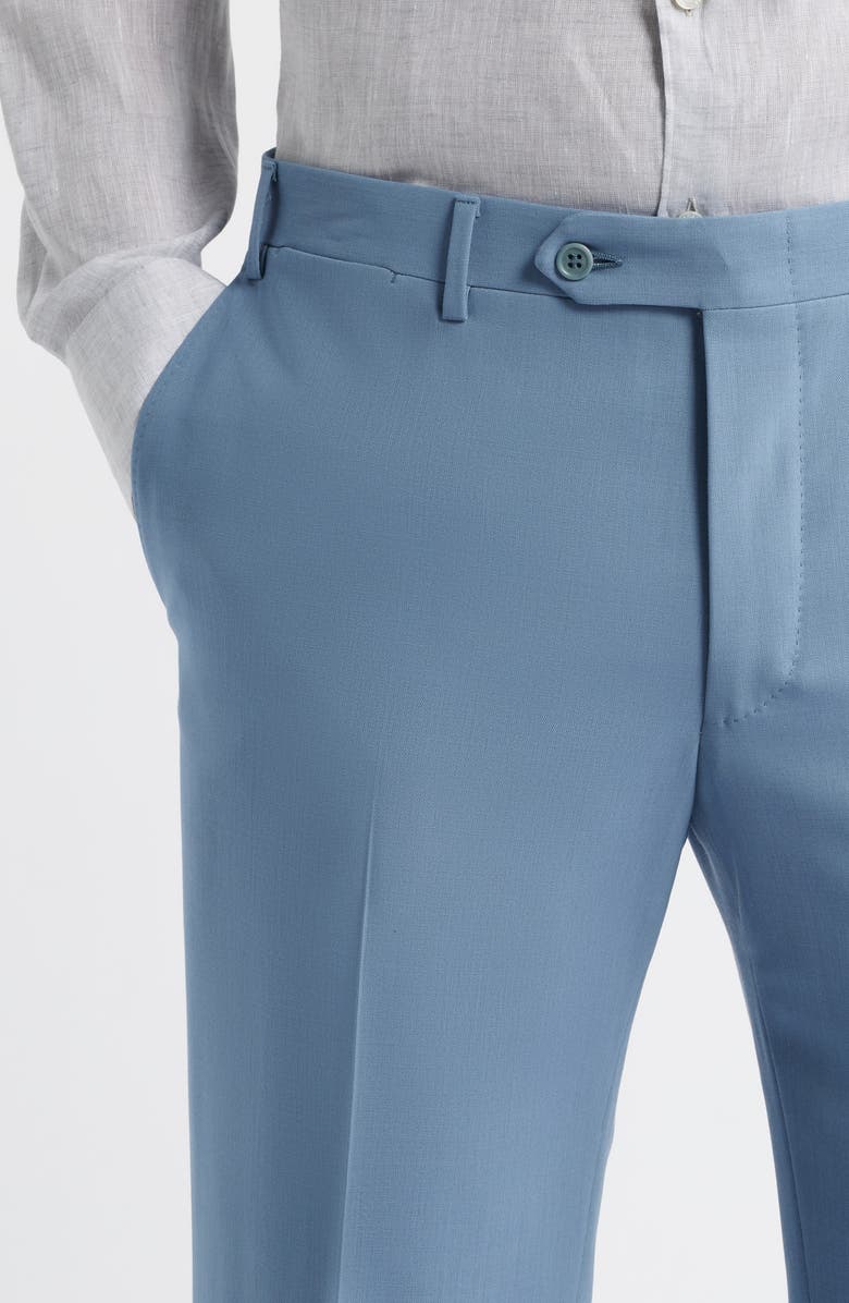 Canali Trim Fit Impeccabile Wool Suit Pants, Alternate, color,