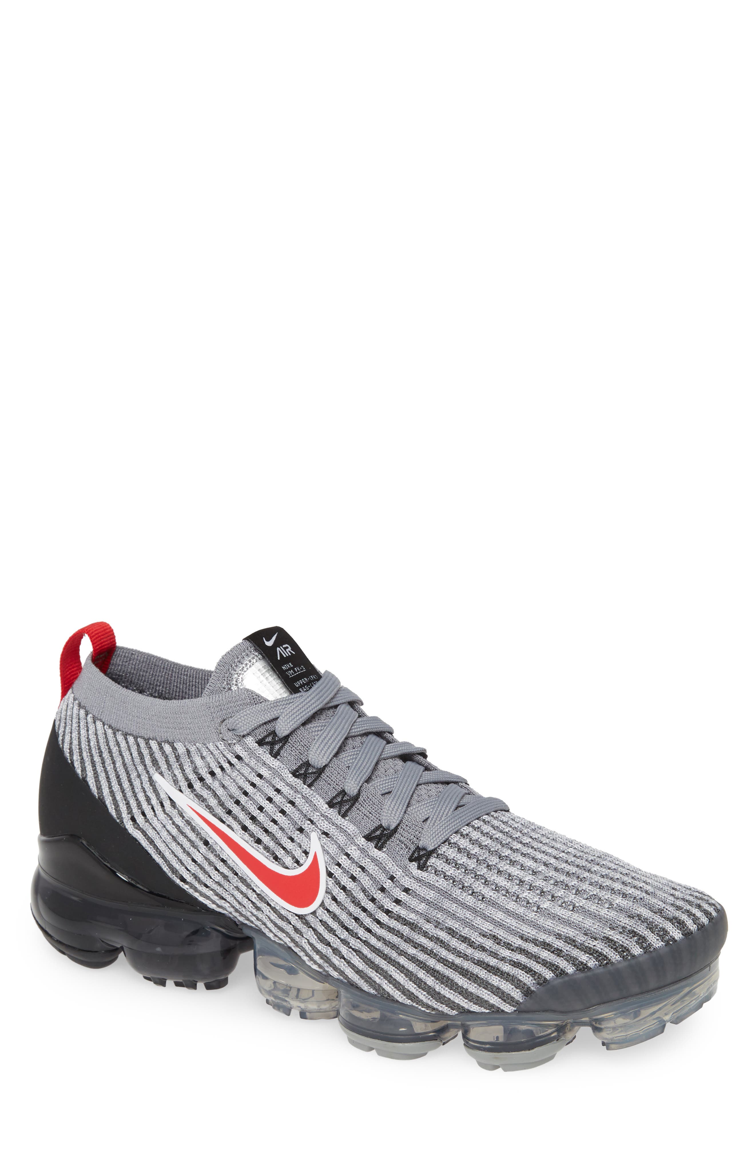 Nike Air VaporMax Flyknit 3 Running Shoe, Main, color, 
