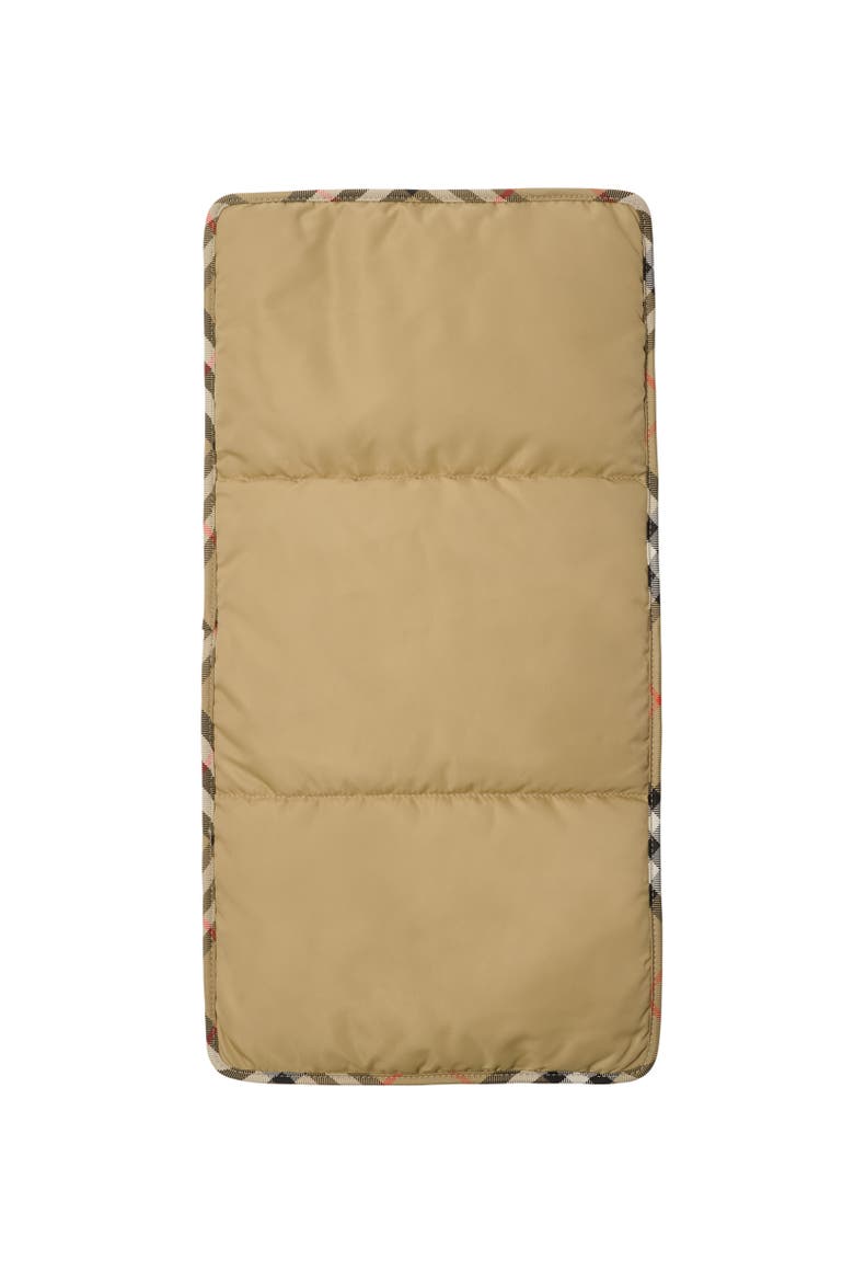 Check Baby Changing Backpack, Alternate, color, Sand beige