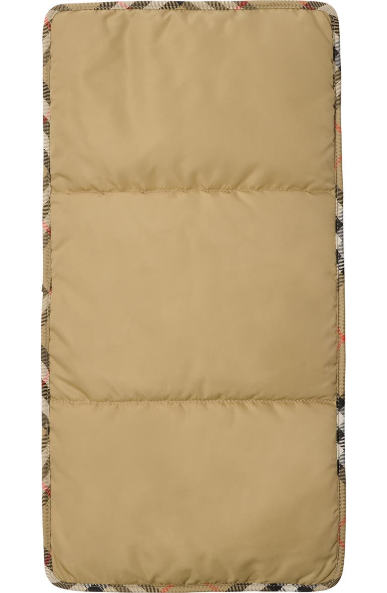 Burberry Check Baby Changing Backpack, Alternate, color, Sand