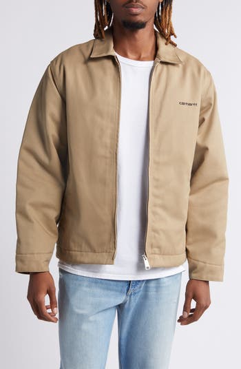 か*ん様 Carhartt WIP Module Script Jacket Carhartt WIP Module Script Jacket Black/White Rigid | S