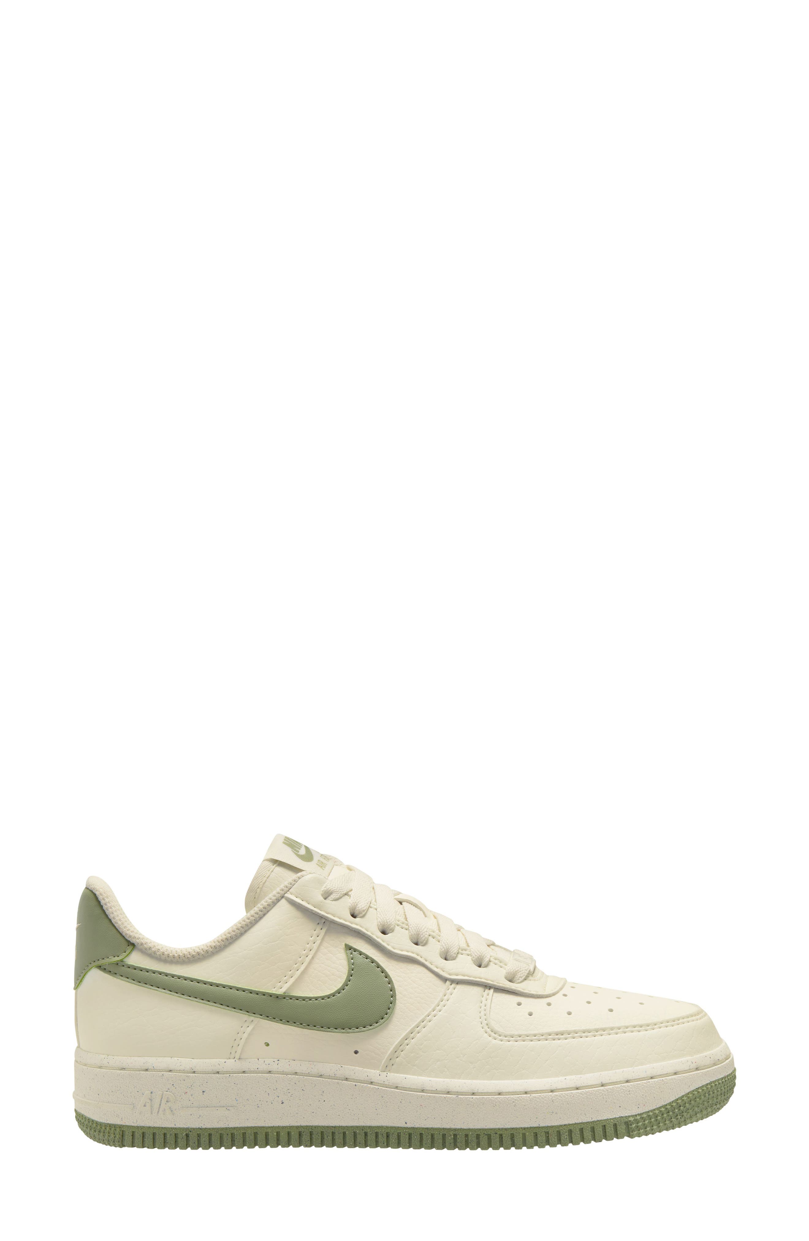 Air Force 1 '07 SE Basketball Sneaker, Main, color, SAIL/ OIL GREEN-SAIL-VOLT