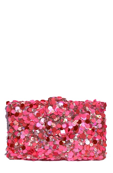 Fusion Sequin Kitsch Clutch