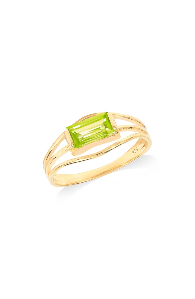 YS GEMS Semiprecious Stone Ring, Main, color, Green