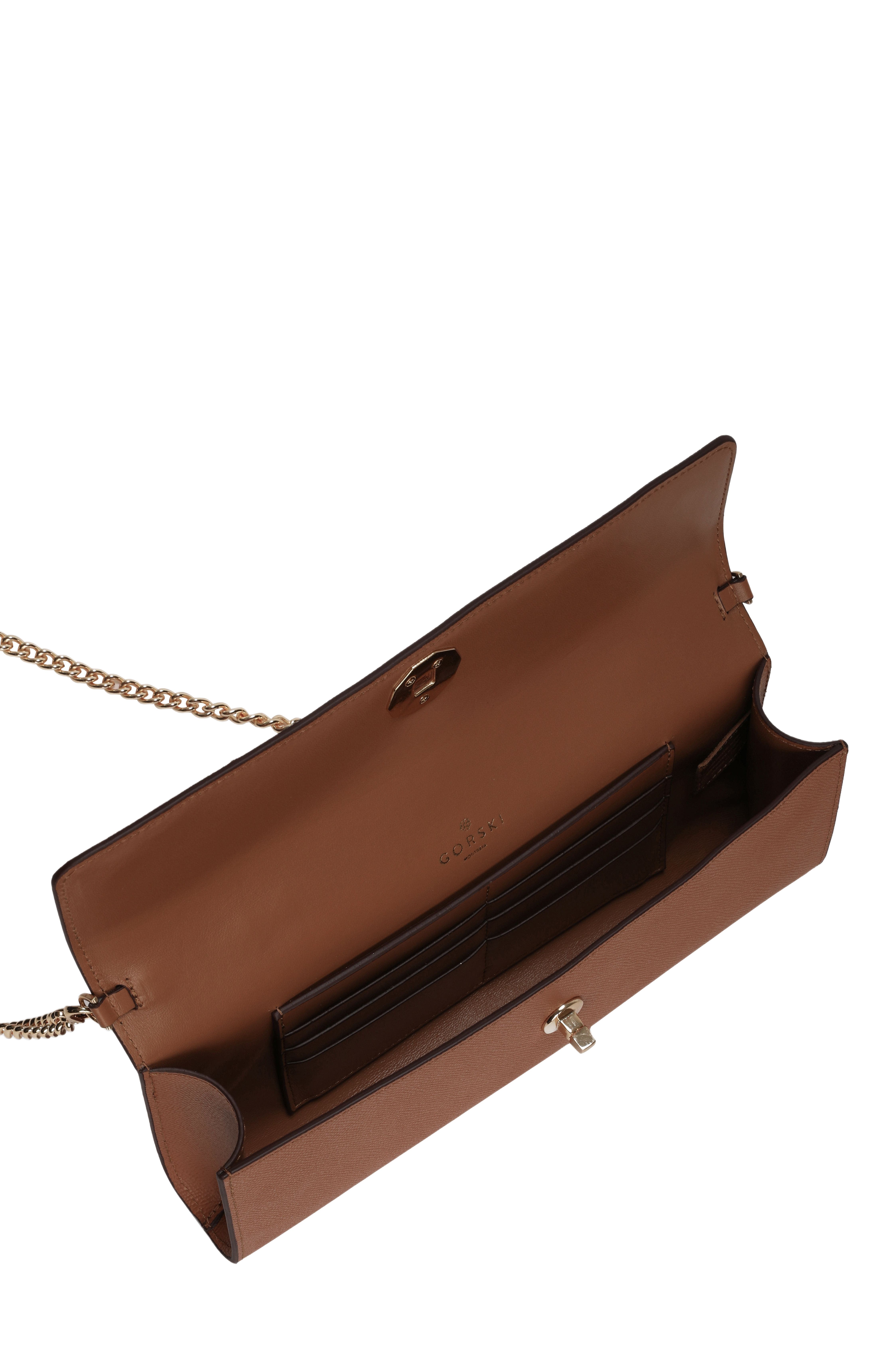 Top Handle Rectangle Leather Crossbody Bag, Alternate, color, BEIGE