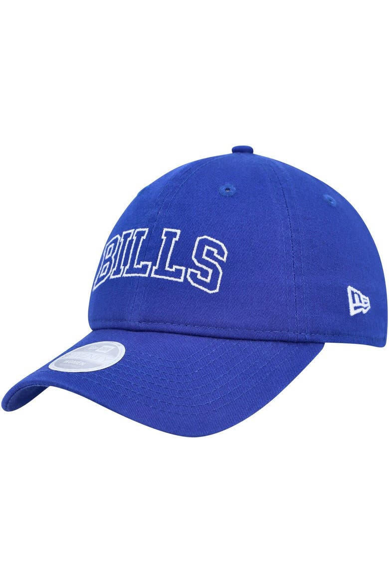 Women's New Era Royal Buffalo Bills Collegiate 9TWENTY Adjustable Hat, Main, color, Royal