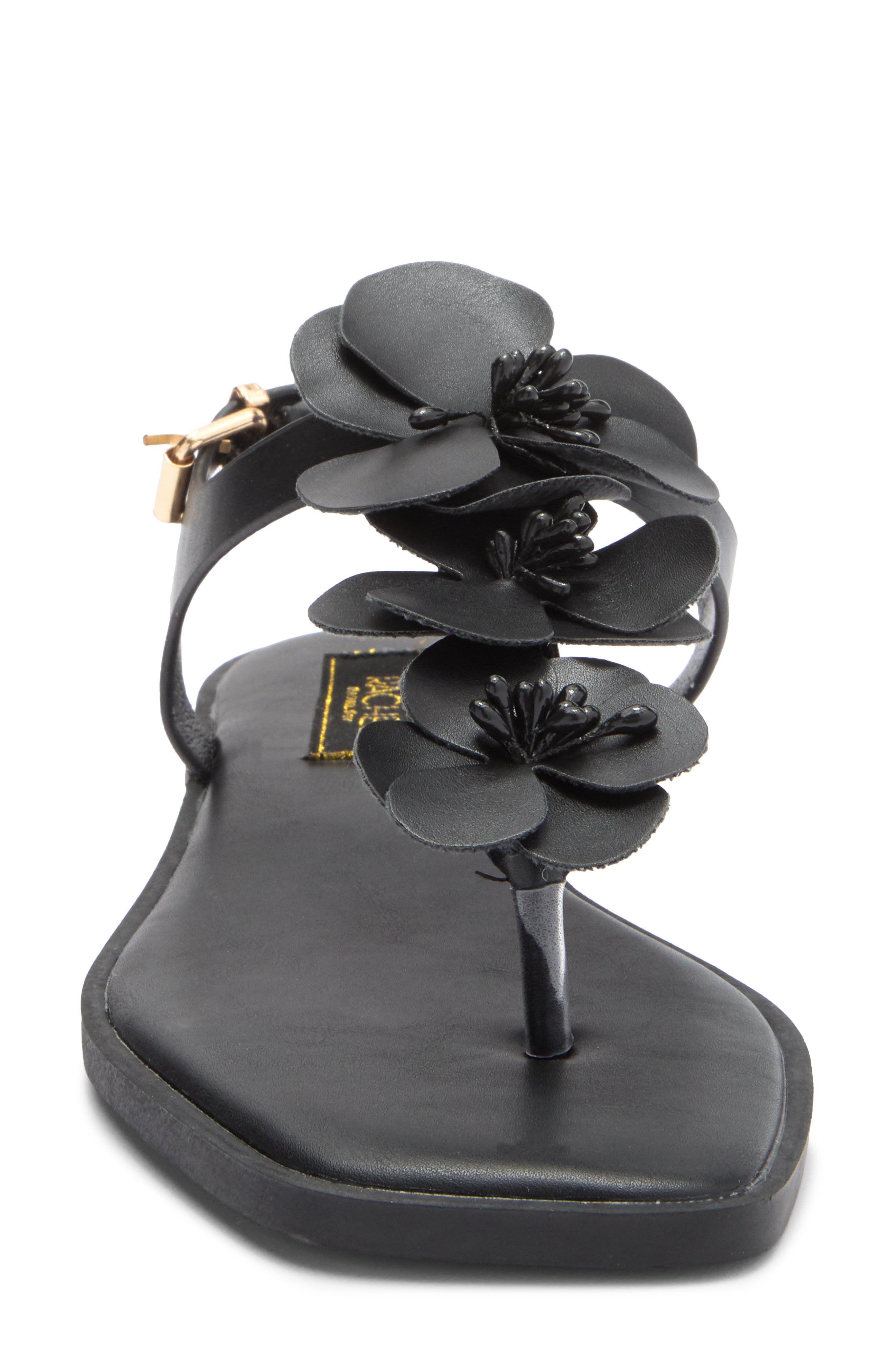 RACHEL Rachel Roy Daisy Floral T-Strap Sandal, Alternate, color, 